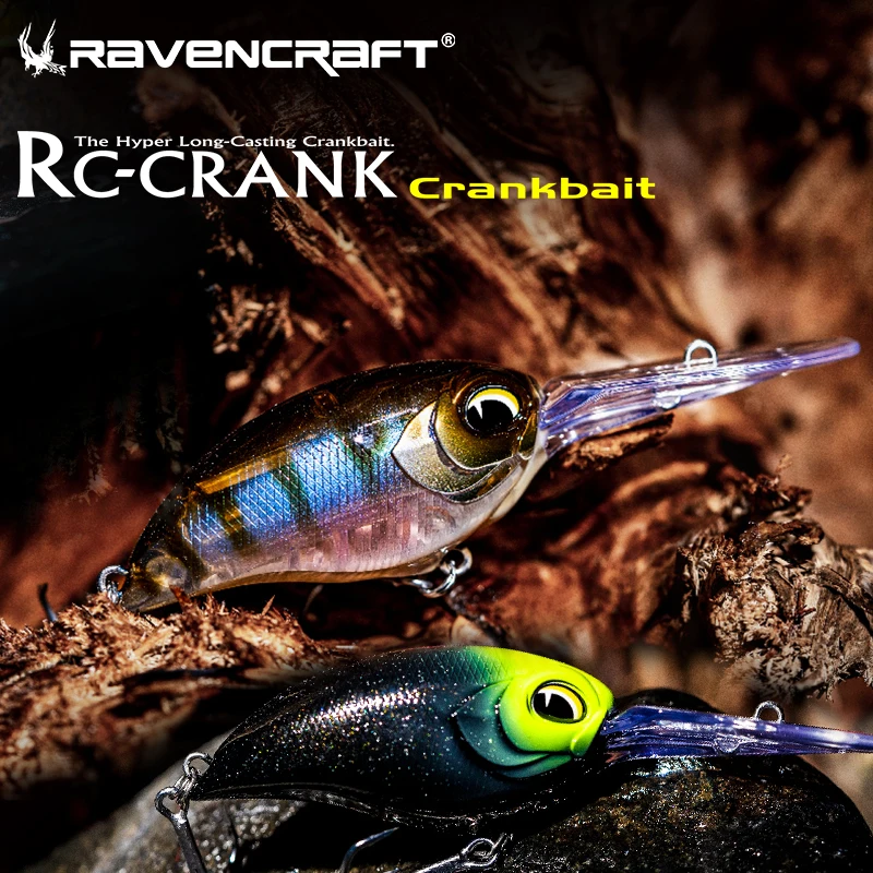 Ravencraft-señuelo de pesca de fundición larga flotante, 19,7g, Wobblers, manivela de labio largo de 62mm, cebo duro Artificial para trucha - imagen 5