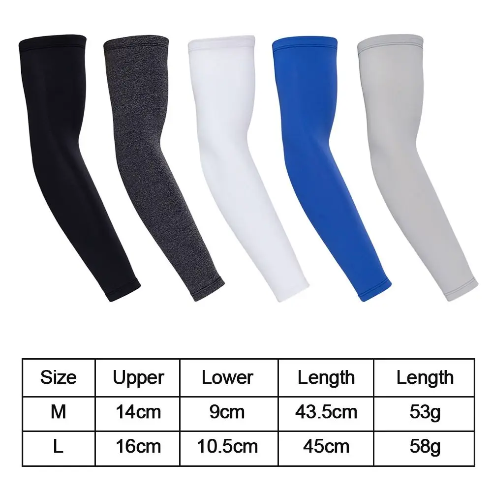 NUEVA cubierta de brazo de protección solar para baloncesto, correr, verano, Cooling, Mangas de brazo, deporte al aire libre - imagen 4