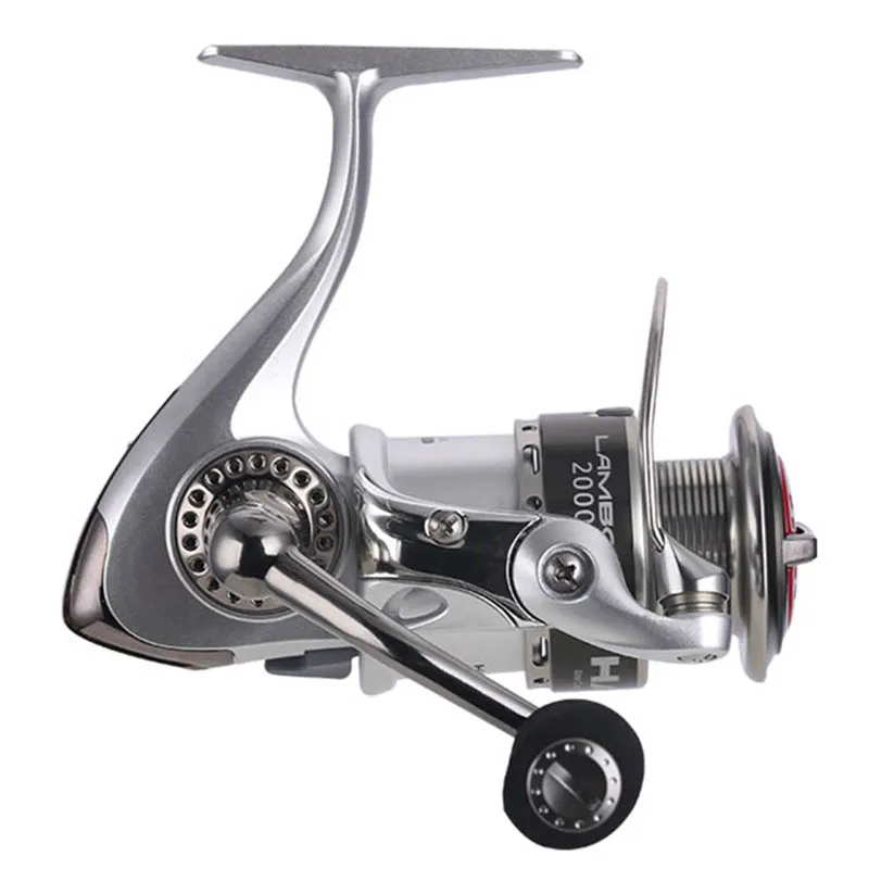 Haibo-carrete de pesca giratorio LAMBOR 1000/2000, 2 carretes, 5,2: 1, 8BB, Envío Gratis - imagen 5