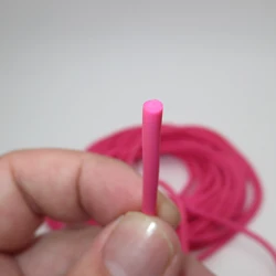 Cuerda de pesca elástica sólida de 2mm, 3mm, 3,5mm de diámetro, 10M, accesorios de pesca, línea de goma de buena calidad para pescar peces