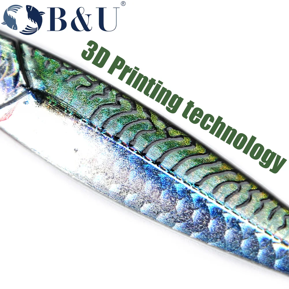 B&U Jig Sonajero Metálico – Señuelo de lance largo para mar - imagen 4