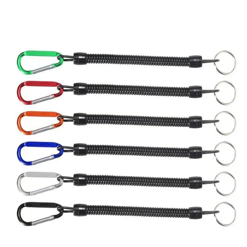 1 unidad de canotaje, Kayak, pesca, cuerda segura, caña de pescar, alicates para pescado, empuñaduras de labio, herramienta de aparejos, protege los cordones, cuerda con mosquetón - imagen 5