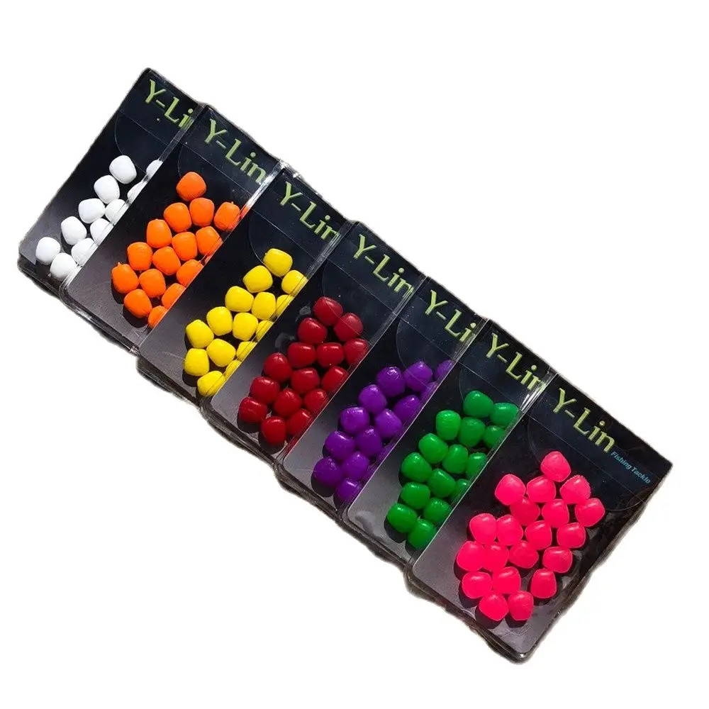20 piezas pesca de carpa flotante, nueces de tigre de maíz falso, Boilies emergentes, aparejos para el cabello, cebo de gusano, cebo Artificial de imitación de maíz