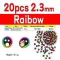 20pcs Rainbow 2o3mm