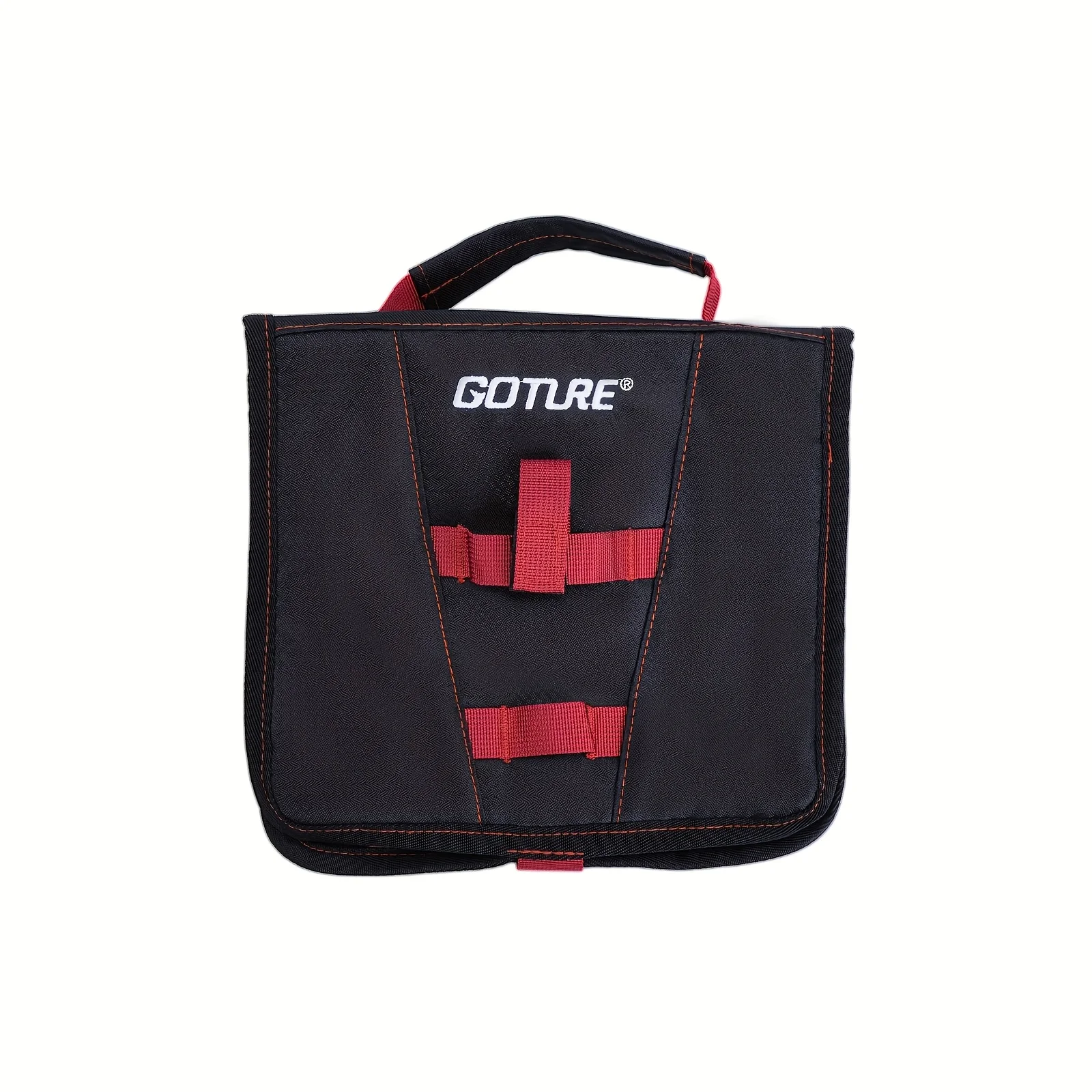 Goture Bolsa almacenamiento accesorios pesca cremallera suave duradera