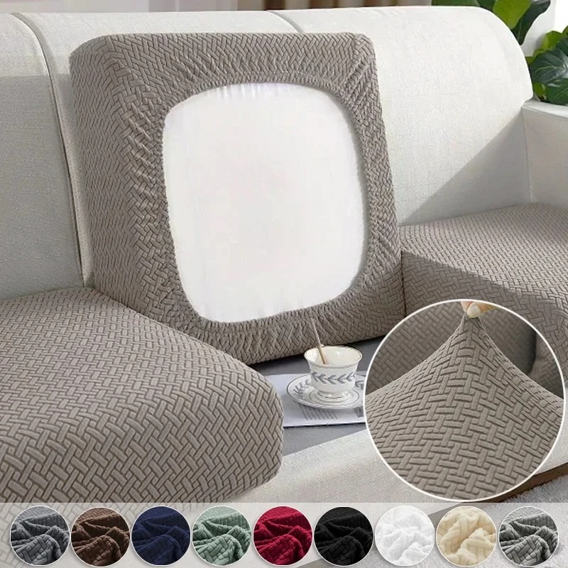 Funda sofá Jacquard extraíble – Protección elástica antropolvo