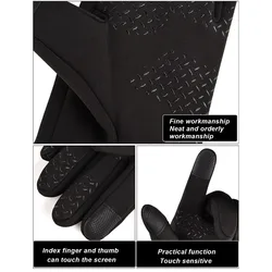 Guantes de pesca impermeables – Cortavientos invierno