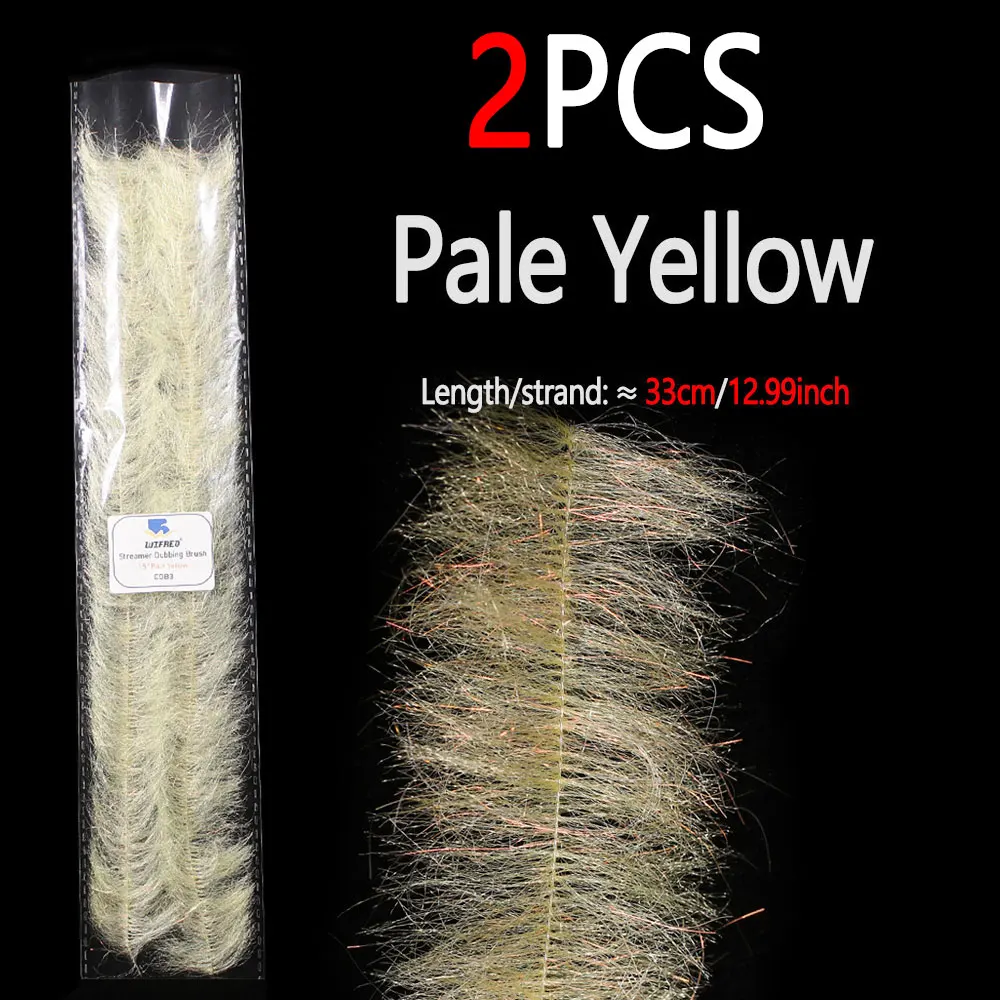2pcs Pale Yellow