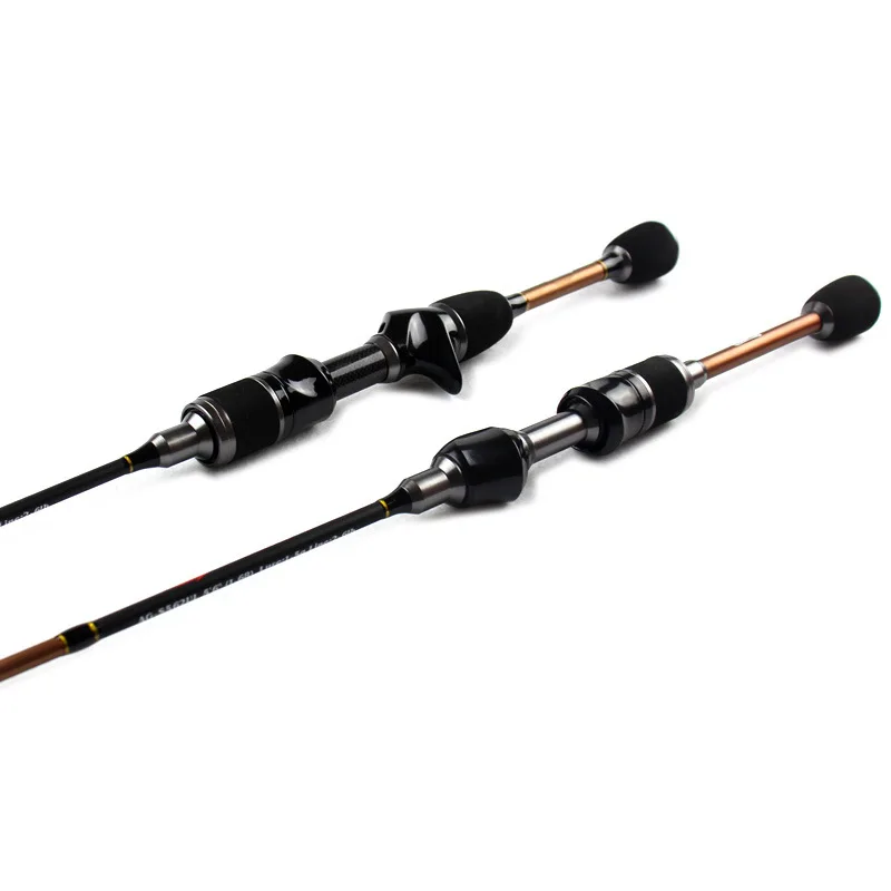 Caña de pescar giratoria de carbono sólido UL Tuned Stream, peso del señuelo 0,8-5g, caña de lanzamiento de cebo rápido 1,65/1,8 m - imagen 5