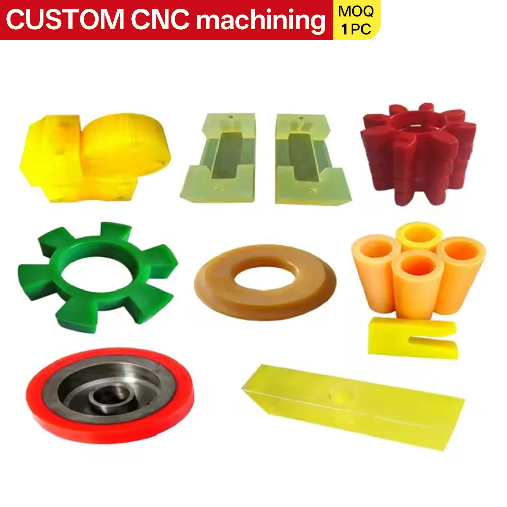 Almohadillas y conectores poliuretano para pesca – Fabricación CNC