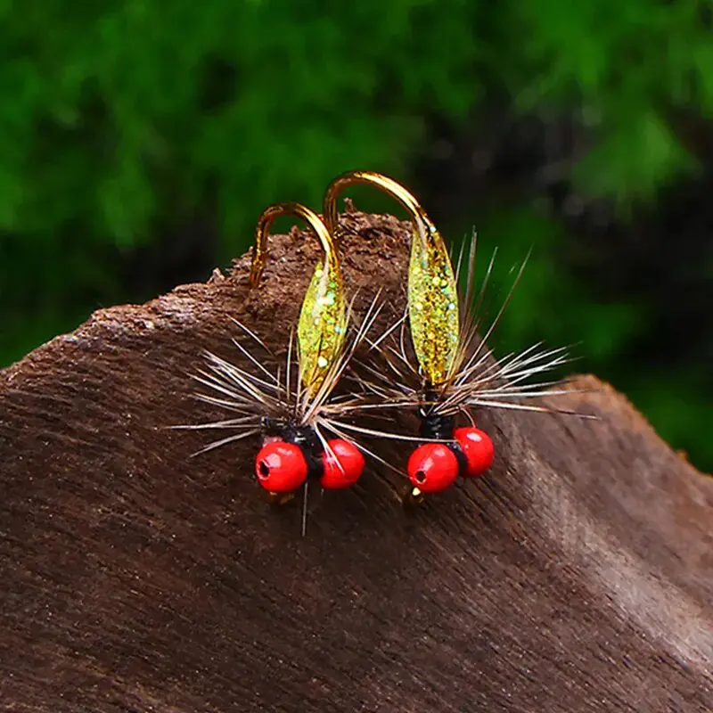 Anzuelos mosca acero carbono WEIHE – Alto rendimiento para pesca - imagen 3