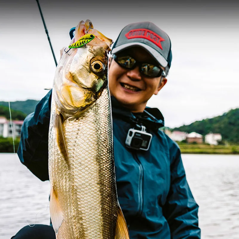 Poste guía 3,5/5/7/10/14g, 3 unids/lote/paquete, gusano VIB, forma de insecto, tiro súper largo, cebo duro de lubina Artificial para agua de mar y agua dulce - imagen 5