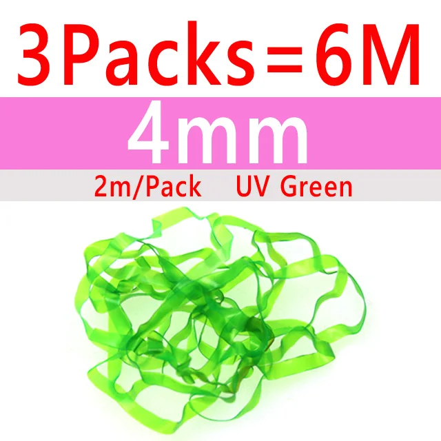 3packs 4mm UV Green