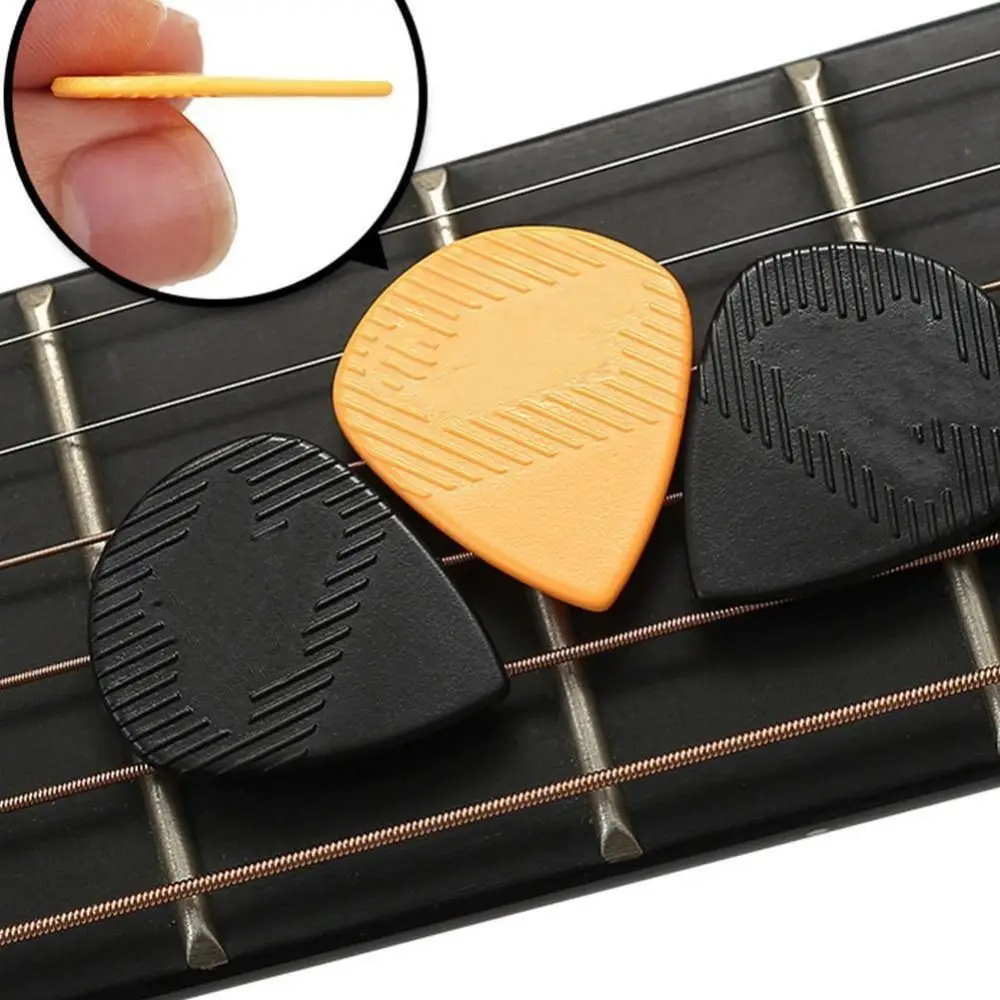 Púas para guitarra nylon triangular antideslizantes - imagen 4