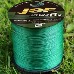 JOF Trenza X8 japonesa para pesca carpa agua dulce y mar