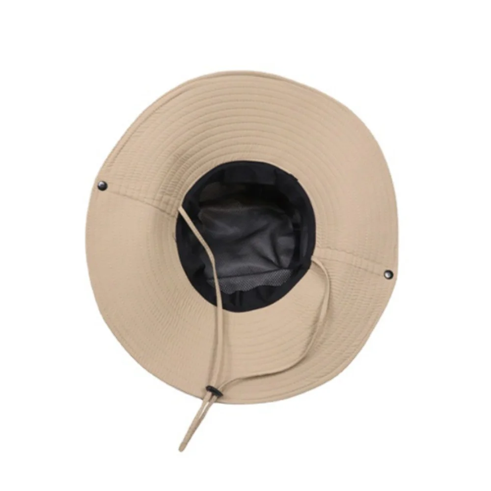 Sombrero de vaquero occidental para mujer, protector solar, parasol para exteriores, turismo, Camping, pescador, tendencia masculina - imagen 4