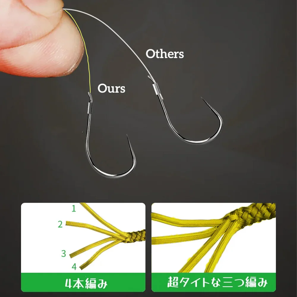 Línea de pesca trenzada extremadamente delgada de 4 hebras, 100M, 0,07-0,33mm, línea de pesca PE, línea multifilamento, pesca de carpa de agua salada suave - imagen 4