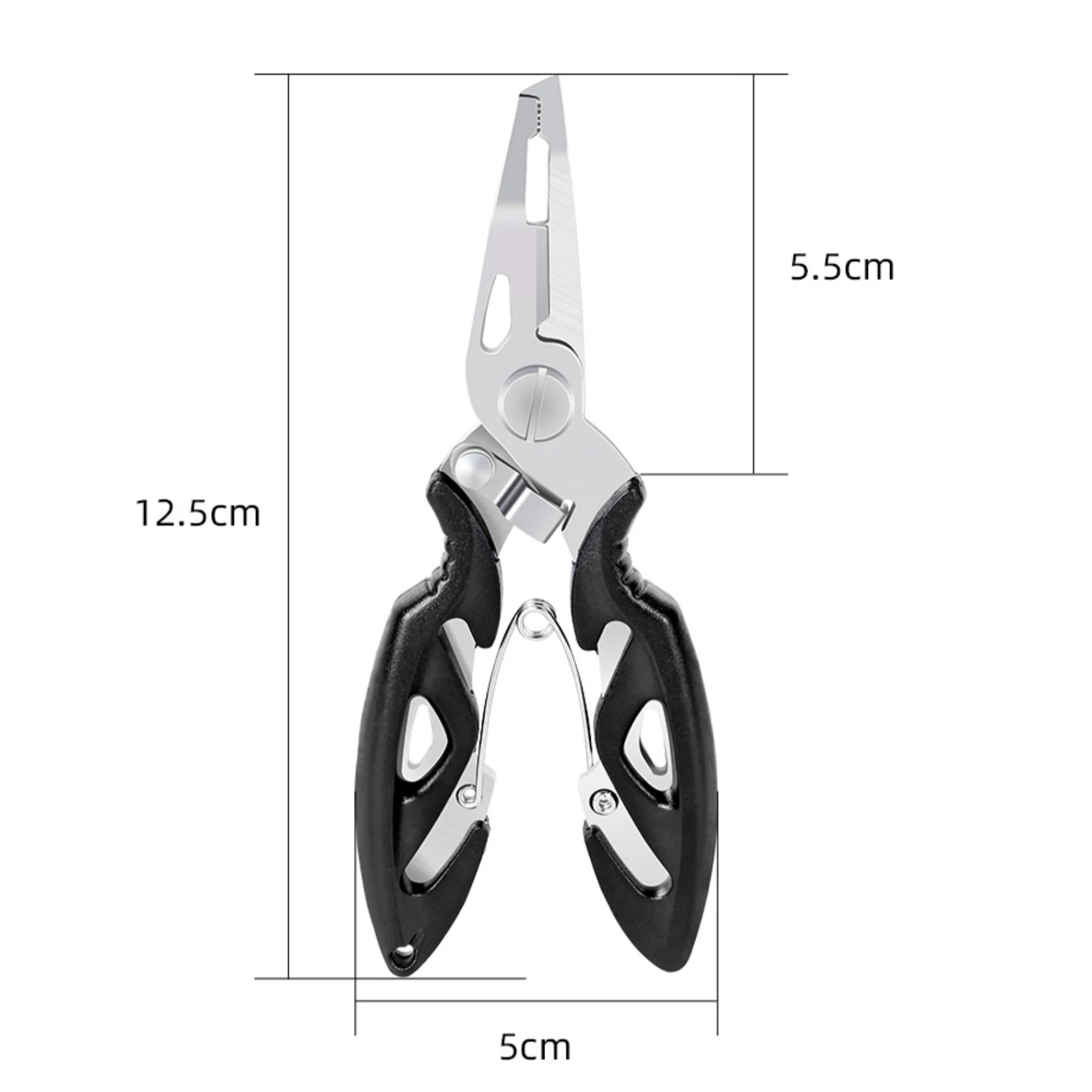 Juego de controlador y Alicates de agarre de labios de pescado, herramienta de agarre de soporte de pescado con regla de escala de peso, 3 en 1, 4 estilos - imagen 5