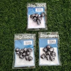 Plomos deslizantes Texas Rig Noeby anti-enredos para vinilo