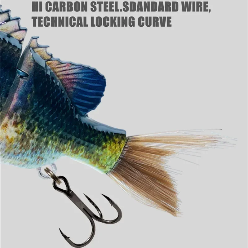 Señuelo Swimbait Hundido Greenspider – Para Bass y Bluegill - imagen 4