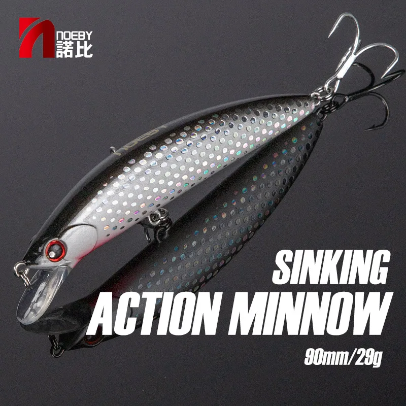 Jerkbait Hundible Noeby Minnow – Señuelo duro para lubina