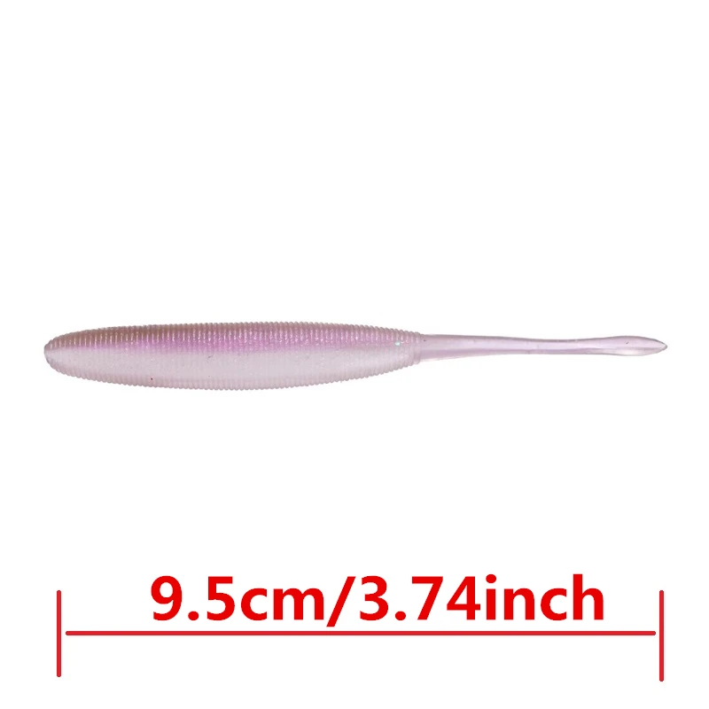 LURETV OSP SAME STYLE Dolive Stick gusano de cola de gran densidad y sensibilización de madera en cebo blando sin plomo - imagen 5