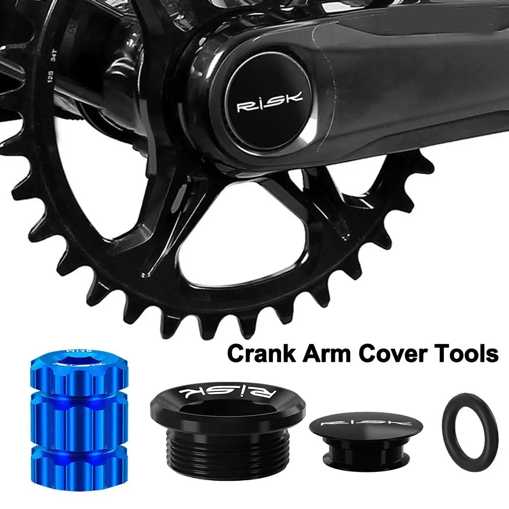 Perno de fijación de brazo de manivela de bicicleta profesional, herramientas de reparación de cubierta de brazo de manivela Universal resistente a la corrosión - imagen 4