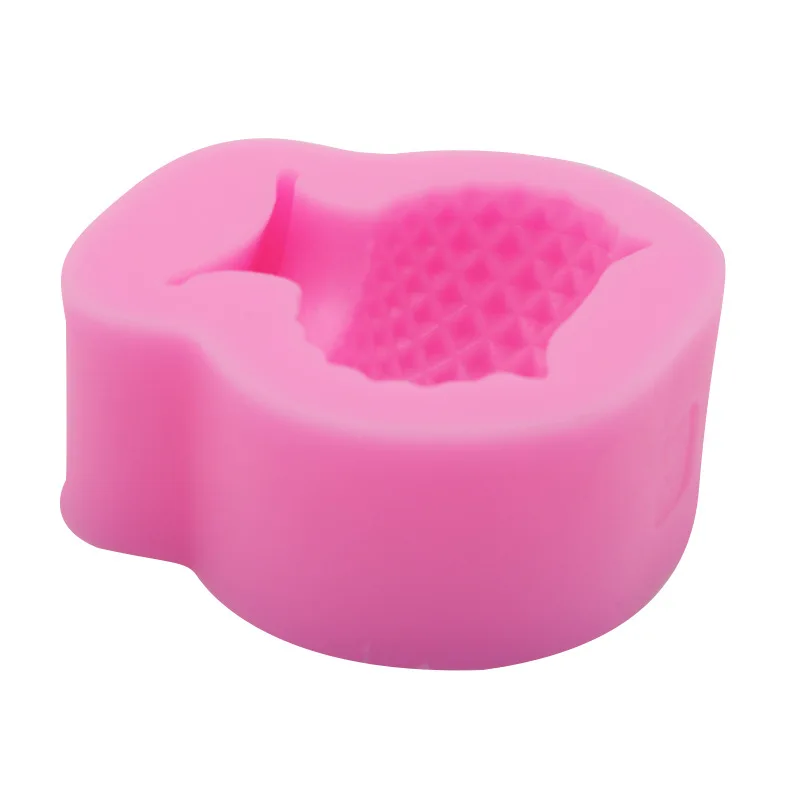 Molde de silicona aplicado en decoración de pasteles
