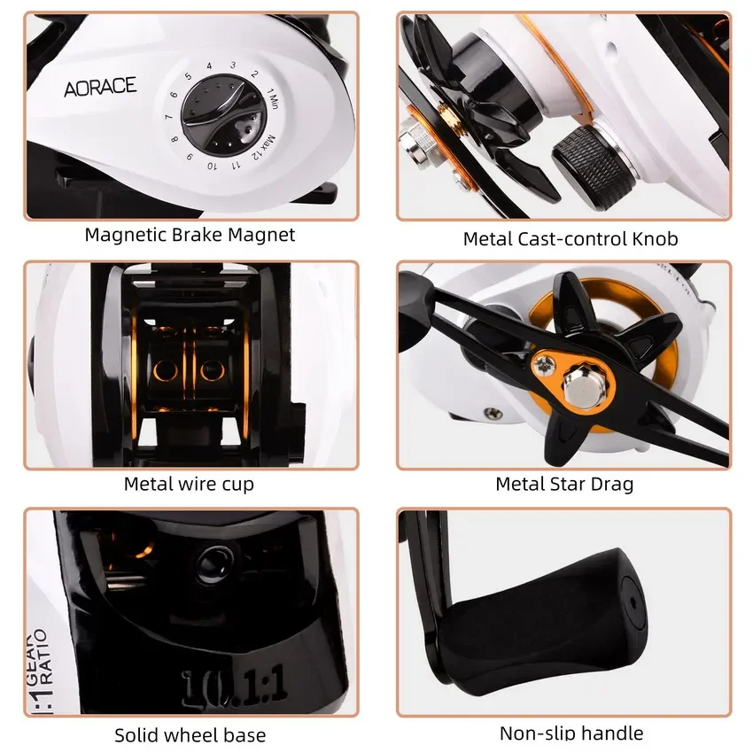 Carrete Baitcasting para carpa – potencia y precisión - imagen 5
