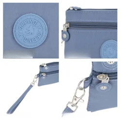 Cartera impermeable para mujer tarjetero resistente al desgaste