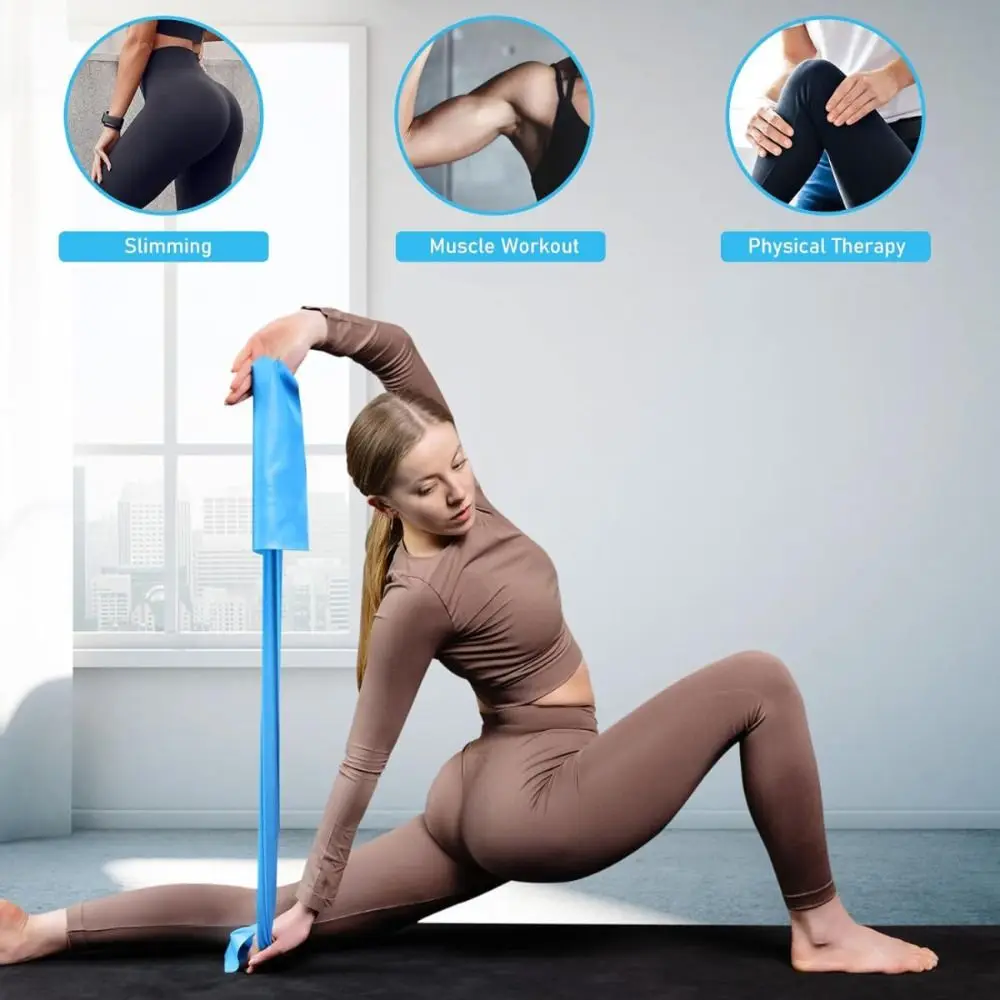 Bandas de Resistencia TPE para Yoga y Gimnasio – Alta Elasticidad - imagen 2