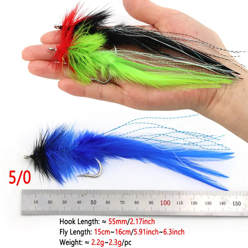 Seaducer Hackle – Señuelo para trucha y lucio en agua salada - imagen 5
