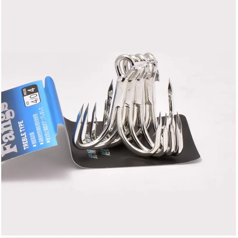 Anzuelos de pesca triples BKK Fangs 6066-5X-CB - imagen 2