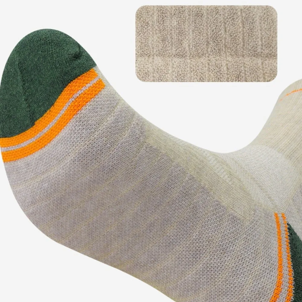 Calcetines de esquí cálidos y gruesos, calcetines de senderismo de alta elasticidad que absorben la humedad, calcetines profesionales resistentes al desgaste para deportes de invierno, esquí - imagen 2