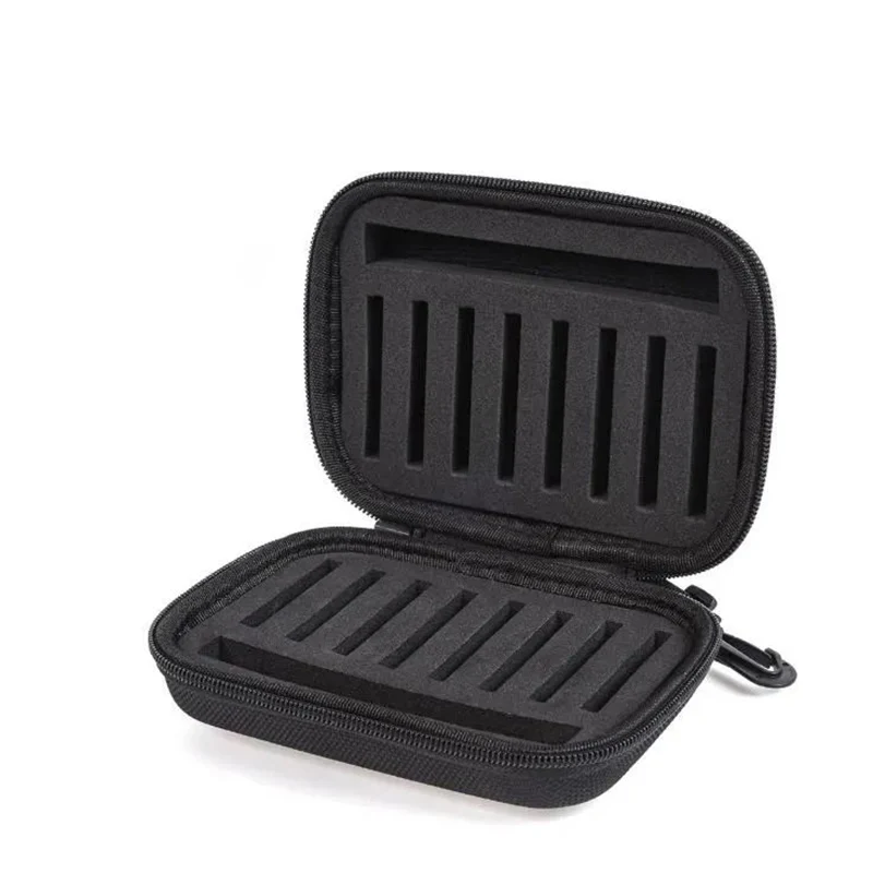 WEIHE-señuelo de pesca con mosca, cuchara giratoria, caja de espuma de cebo, trucha, moscas, anzuelo de pescado, estuche de almacenamiento duro de EVA, bolsa contenedora - imagen 3