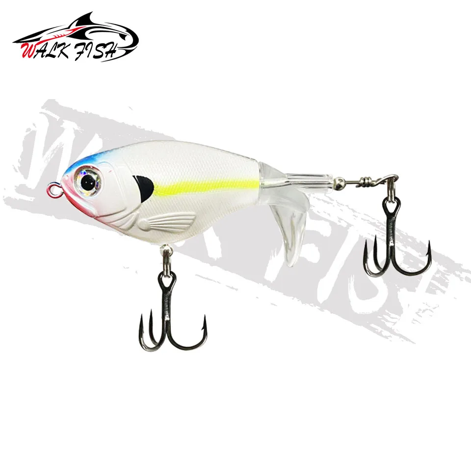 Este señuelo de pesca presenta un diseño vibrante y es perfecto para atrapar peces