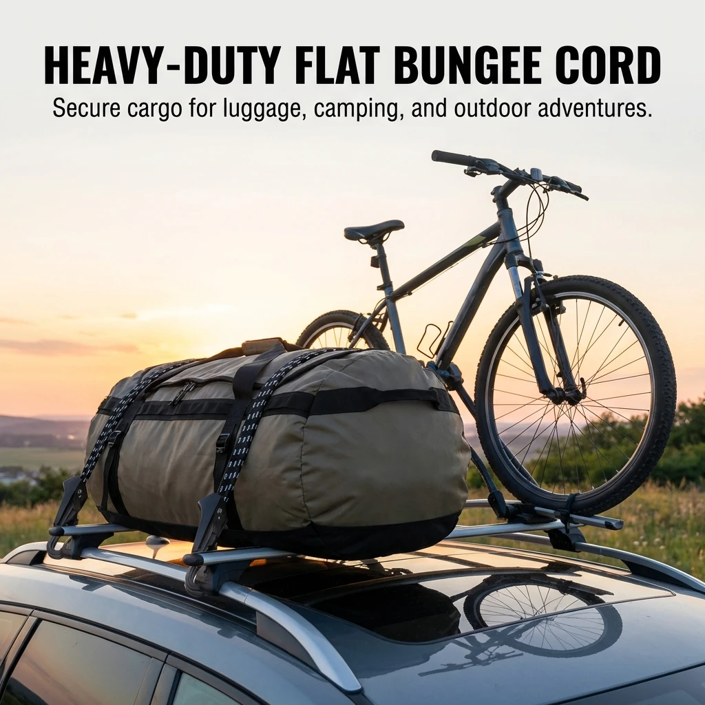 Correas elásticas antideslizantes para bicicleta – Amarre de equipaje - imagen 3
