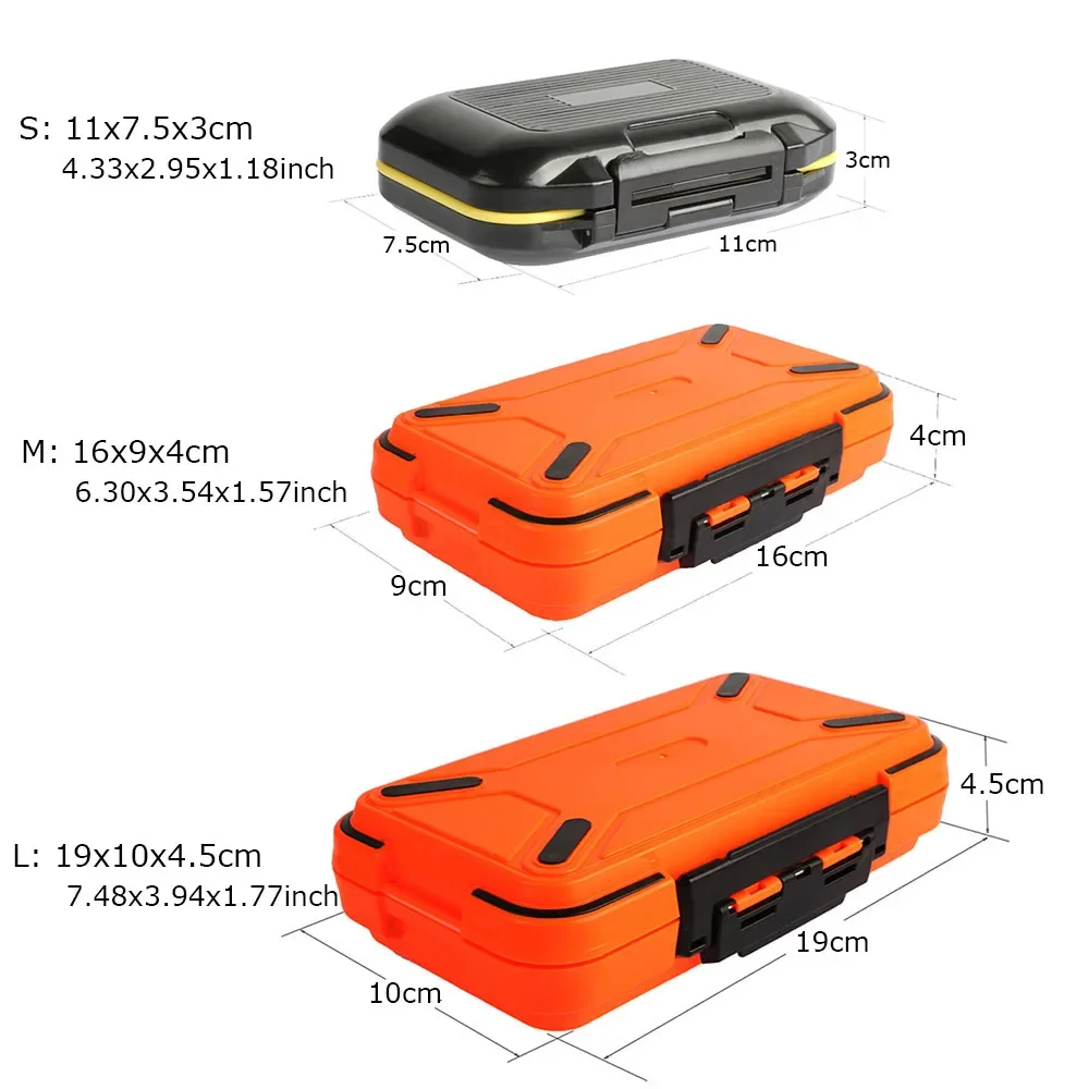 Goture-caja de aparejos de pesca de doble capa, alta calidad, doble capa, accesorios de pesca de carpa, equipo de almacenamiento, talla S M L - imagen 3