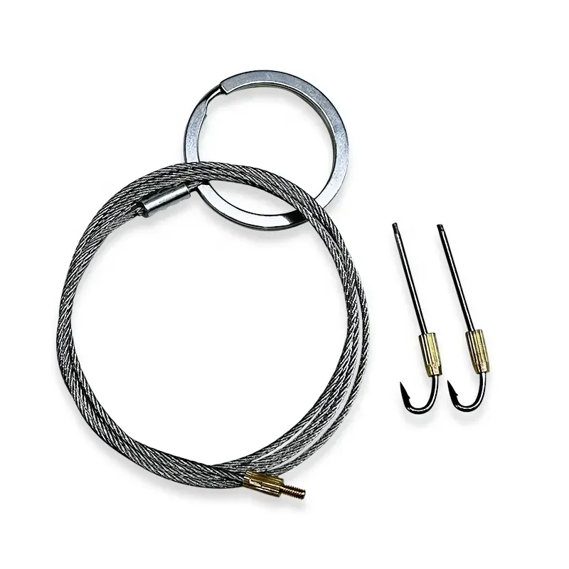 TAKED AHZ02 grupo de anzuelos de Anguila superior para Pesca en agua dulce vástago largo 304 anzuelo de Pesca de acero inoxidable para Anguila, pantano, Tilapia, Pesca