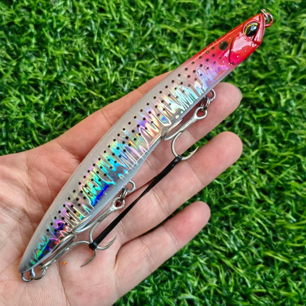 Señuelo de pesca hundido con lápiz, 140mm, 41g, Wobbler, aparejos de pesca lubina, accesorios de pesca, señuelos de agua salada, cebo para peces curricán