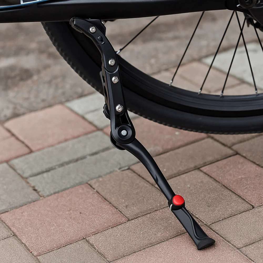 Soporte trasero lateral de aluminio para bicicleta, soporte trasero ajustable, soporte de un solo lado para bicicleta de carretera - imagen 5