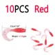 10pcs Red