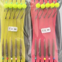 Anzuelos de pelo para carpa – Listos usar, tallas 3-10