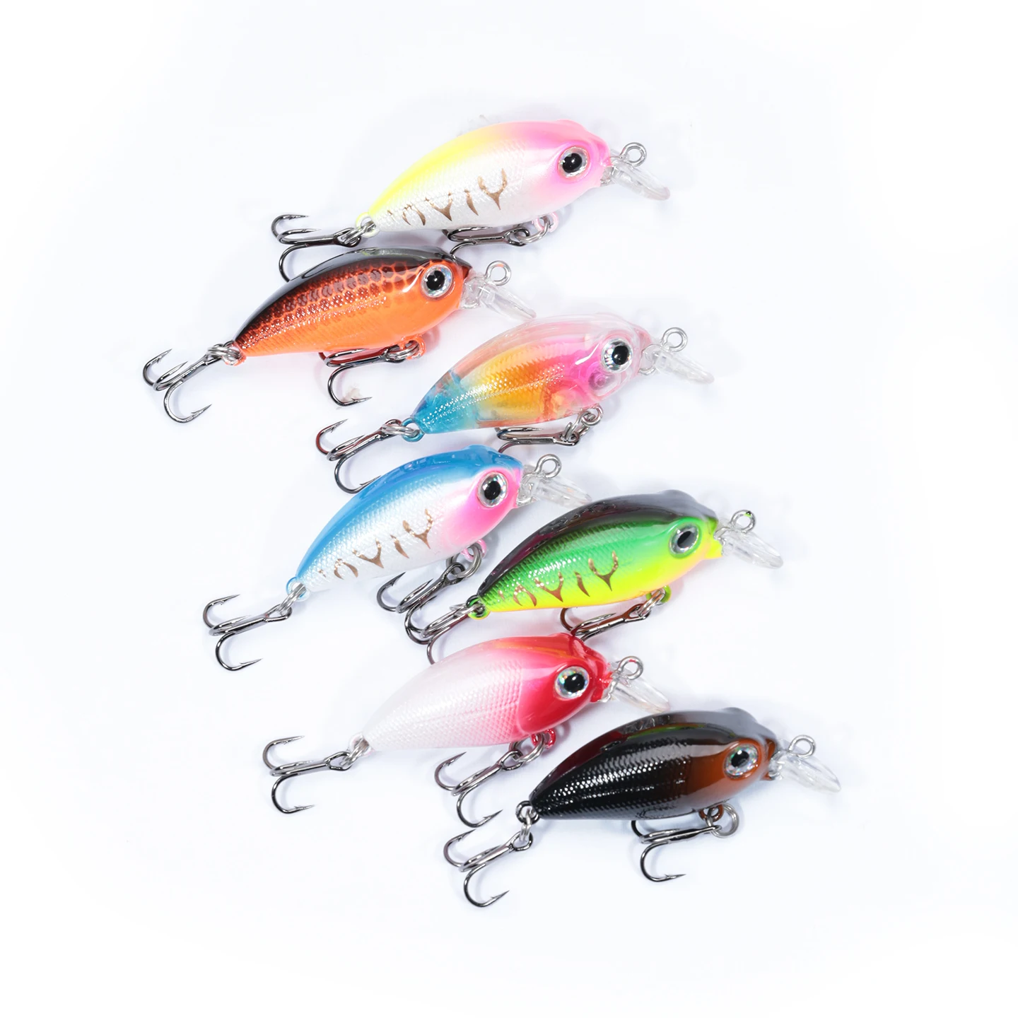 2025 nuevo flotante Mini Minnow Wobblers 2,6g señuelo de pesca para lubina perca Pike trucha cebo duro Jerkbait Artificial Crankbait aparejos - imagen 5