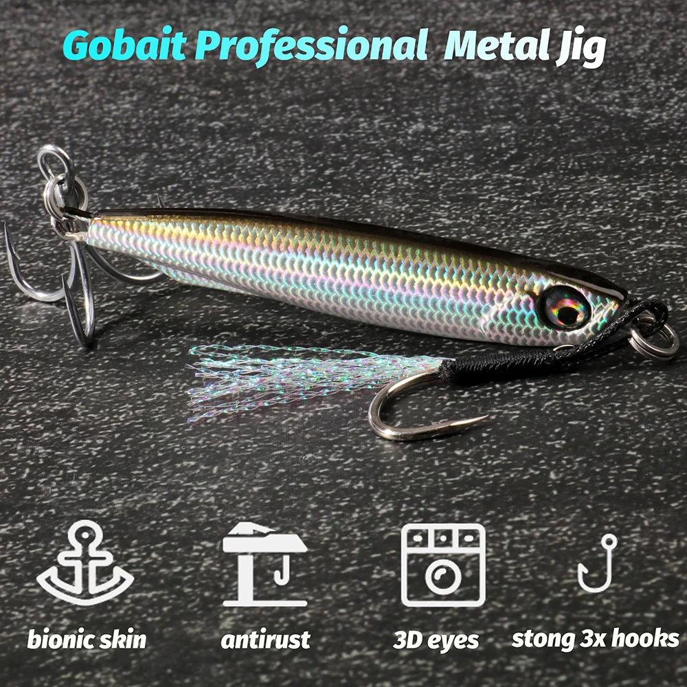 Señuelo de plantilla de Metal, 10g, 20, 30g, 40g, cuchara giratoria, Color de ojo 3D, Wobbler, aparejos de Pesca giratorios, anzuelo Swimbait, cebo giratorio - imagen 4