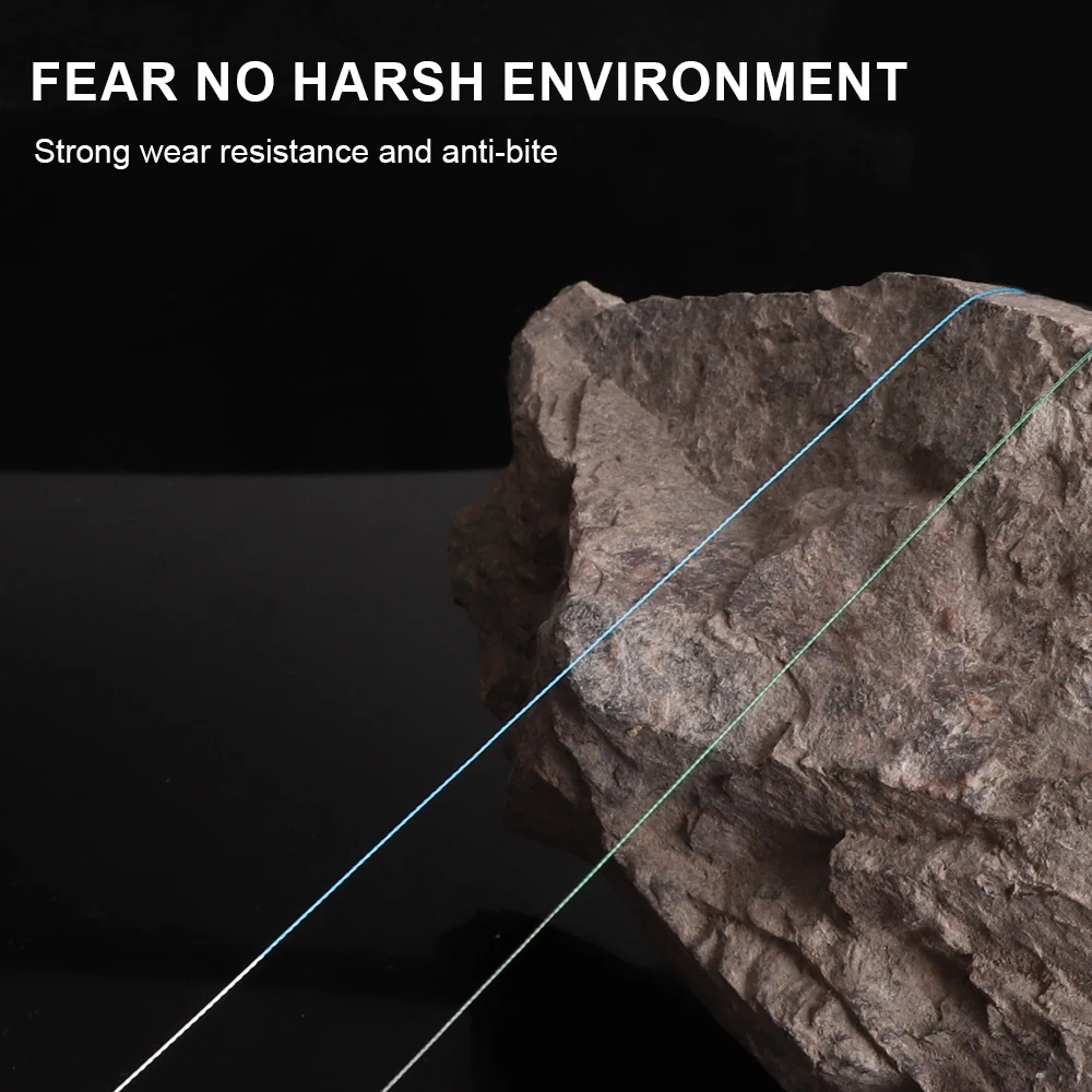 FTK X4/X8 línea de pesca trenzada 100m 13-50lb multifilamento PE línea trenzada cable redecilla para Lucio accesorios de sedal de pesca de lubina - imagen 5