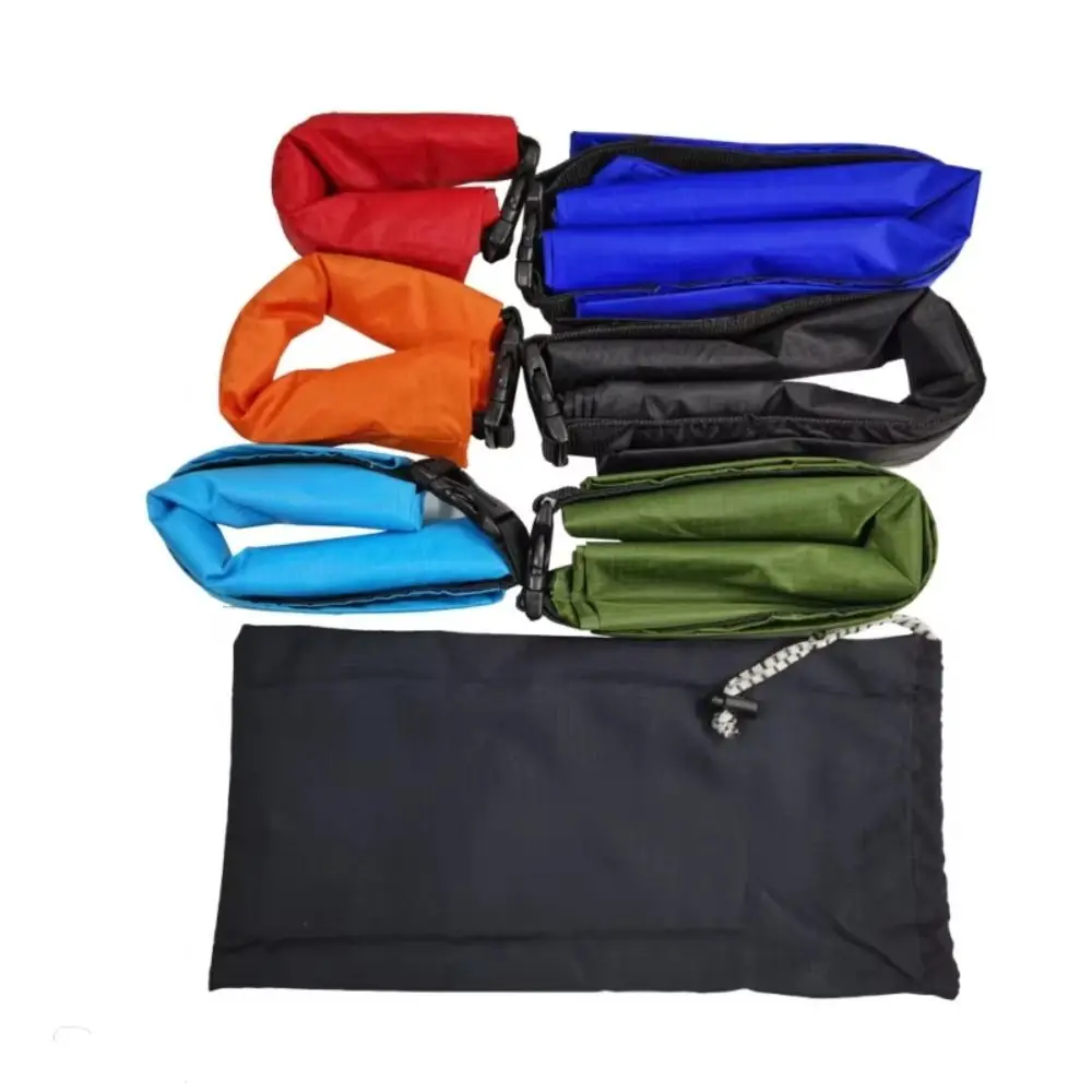 8 unids/set bolsa seca impermeable de gran capacidad con correas para los hombros bolsas de almacenamiento de natación plegables y ligeras - imagen 3
