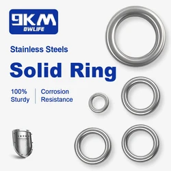 Anillos sólidos jigging acero inoxidable alta resistencia conector
