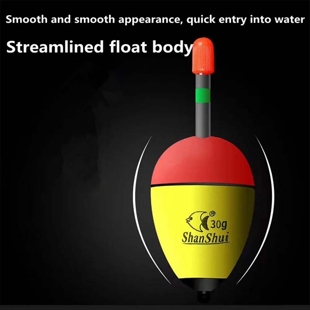 Flotador nocturno luminoso de pesca EVA, palo de luz de espuma de plástico, Bobber, pesca en roca de mar, pesca nocturna al aire libre, 5/10/15/20/30/40g - imagen 5