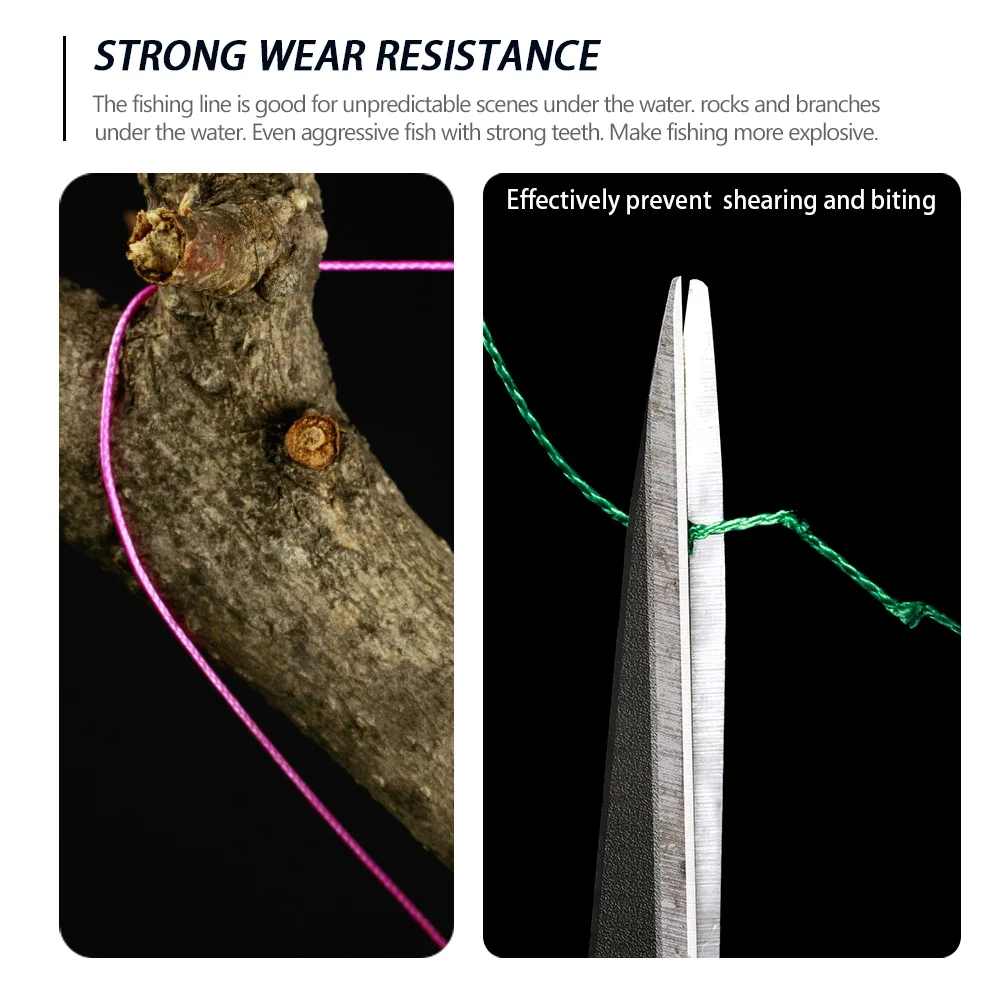 PROXPE-Hilo de pescar trenzado, 9 hebras, 300M, 500M, 1000M, 100M, multifilamento japonés, Weav, herramientas de Pesca - imagen 4